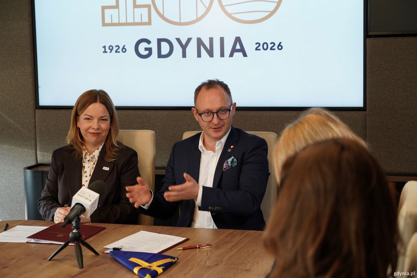 Na zdjęciu wiceprezydent Gdyni i wicemarszalek